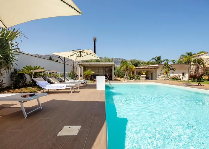 Ferienhaus 14th Oasis With Private Pool Near Palermo