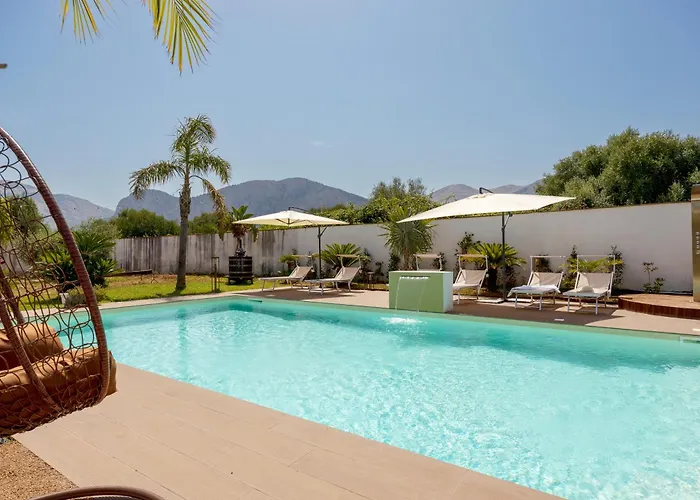 Ferienhaus 14th Oasis With Private Pool Near Palermo *