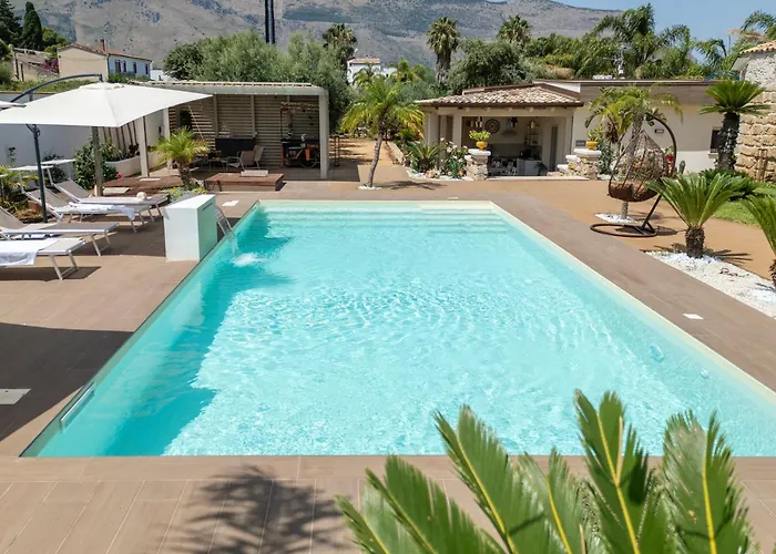 Ferienhaus 14th Oasis With Private Pool Near Palermo *
