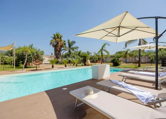 14th Oasis With Private Pool Near Palermo Ferienhaus *