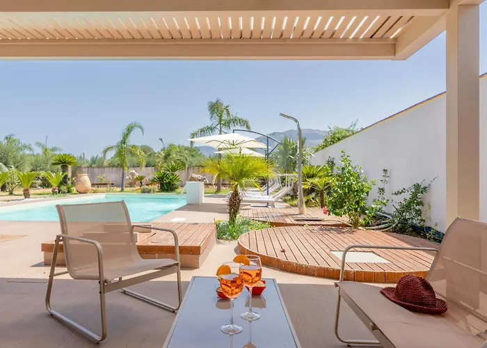 Ferienhaus 14th Oasis With Private Pool Near Palermo Carini