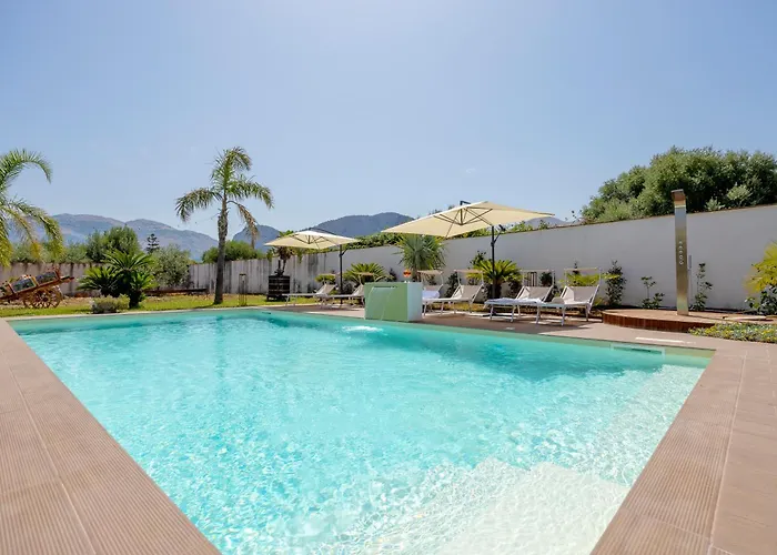 Ferienhaus 14th Oasis With Private Pool Near Palermo *
