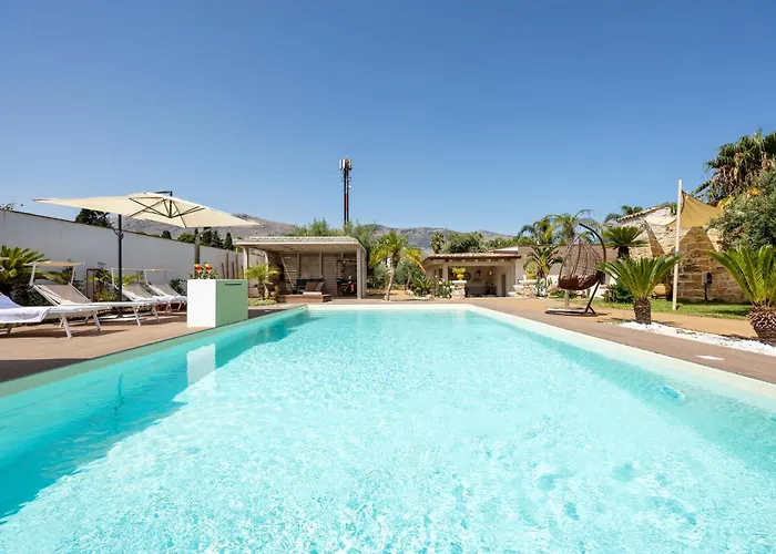 Ferienhaus 14th Oasis With Private Pool Near Palermo *
